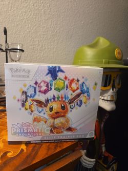 Pokémon Scarlet & Violet Prismatic Evolutions Elite Trainer Box