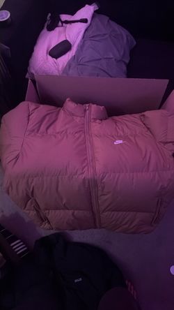 XL Brown Nike Puffer Jacket