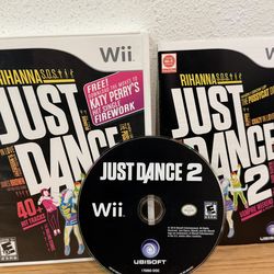 Just Dance 2 Nintendo Wii CIB Complete