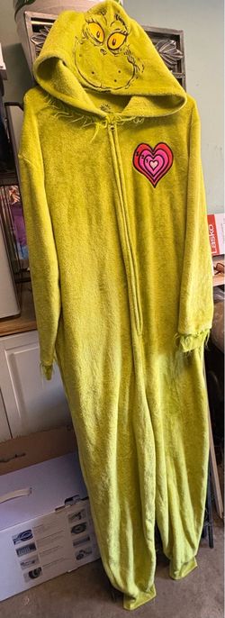 Grinch onsie costume