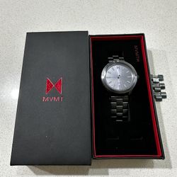 MVMT Minimal Sport Watch Gray Blue.