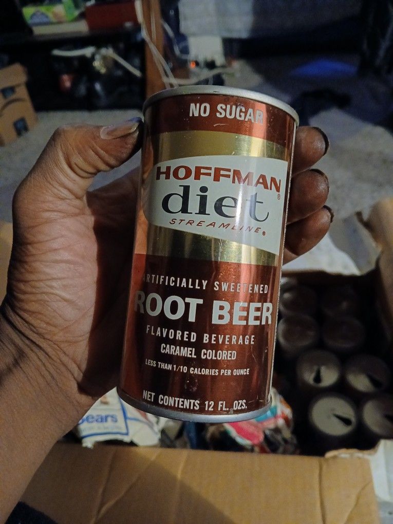 Vintage Beverage Cans And Bottles