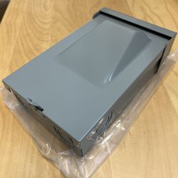 60 Amp Non-Fusible Metallic AC Disconnect Box