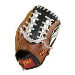12.50″ Baseball Single Modified Trapeze Outfield Tobacco-Black Glove
