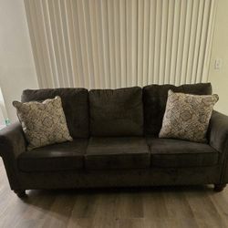 Couch Cocoa Brown Sofa