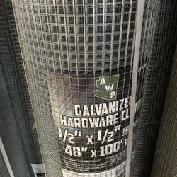 400sf Roll Of Gopher Wire Galvanized