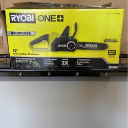 RYOBI 12 “ Cordless Chainsaw 18V 