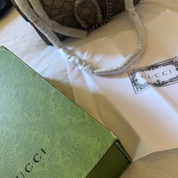 Classy New Gucci Bag With Dust Bag And Box 