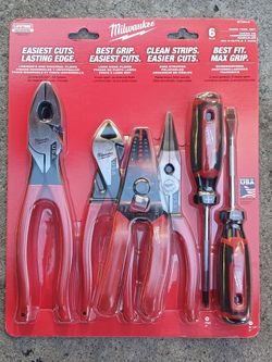 Milwaukee 7 PC. Electrician Hand Tools