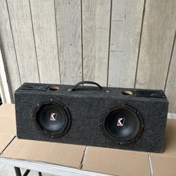 kicker duel 8s subwoofer