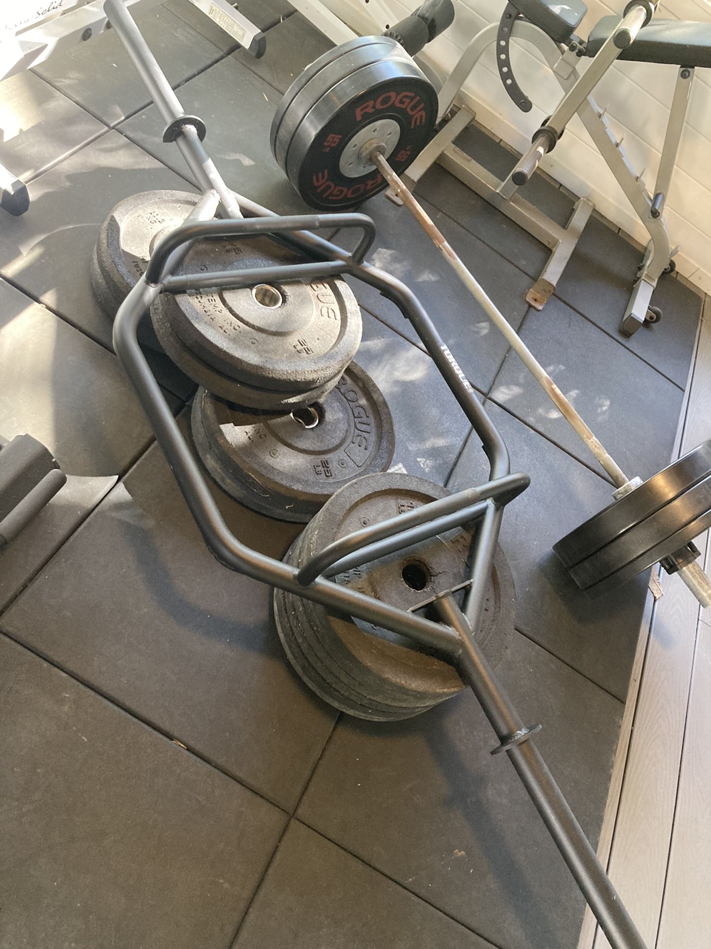 Torque Fitness Brand Force Hex Knurled Trap Barbell 50 Lb - Retails For $500