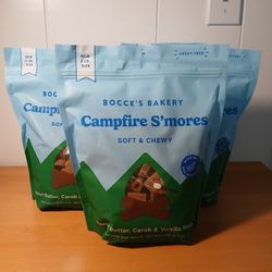 Bocces  Bakery Camfire Smores Dog Treats