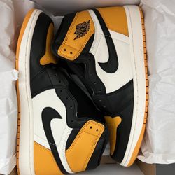 Jordan 1 Yellow Toe Size 12-13