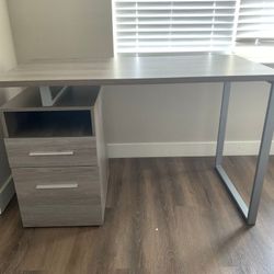 Monarch Contemporary Dark Taupe Computer Desk 