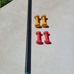Ladies 3Lbs,5Lbs & 15Lbs Weight Set
