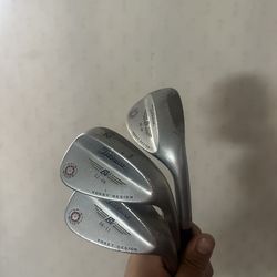 Titleist vokey 52, 56, 60 degree wedges