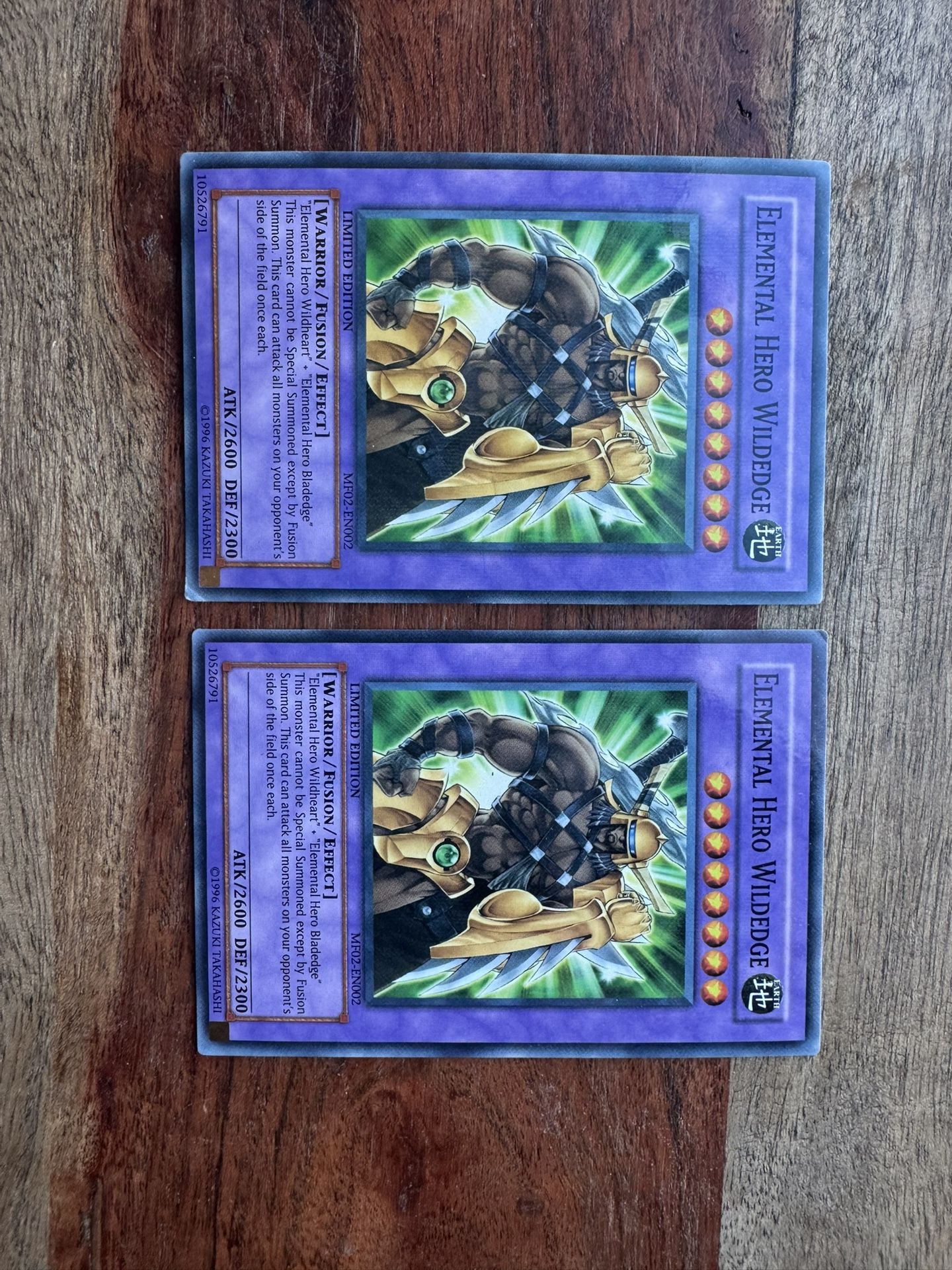 Yugioh Elemental Hero Mattel Figure Promo Cards Vintage Glossy Lot (burst,blade)