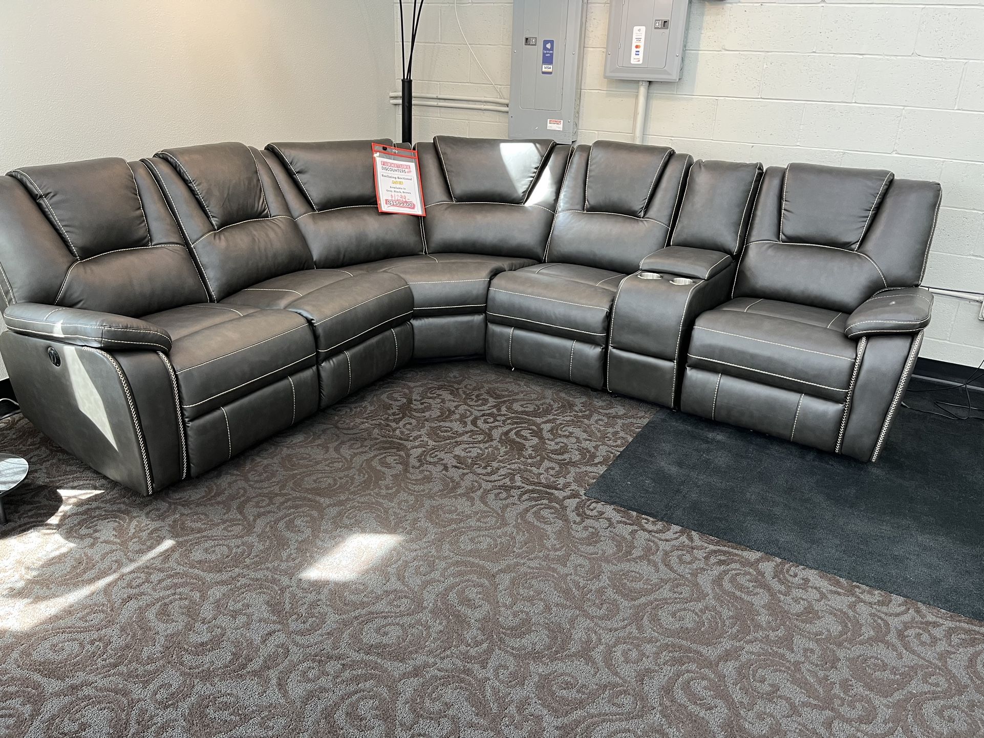 Power Reclining Sectional