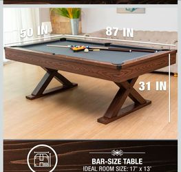 Pool table and accessories