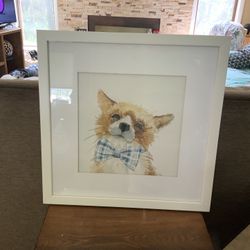 Fox Watercolor Print 