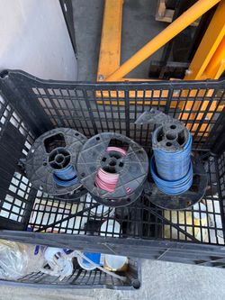 3- spools of wire