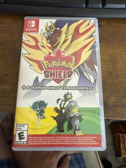 Pokémon Shield Empty Case (no Game)