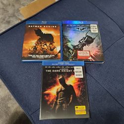 The Dark Knight Trilogy On Blu Ray