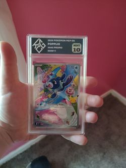 2026 pokemon mep en popplio #045 promo mint 10