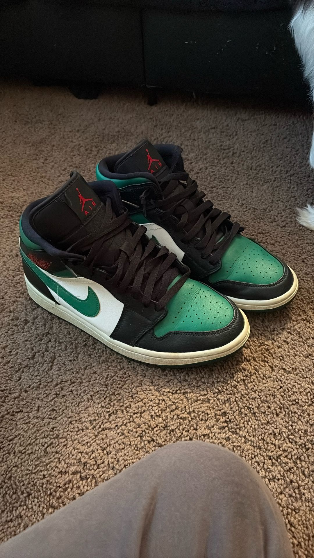 Air Jordan Mid Pine Green
