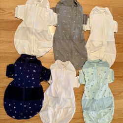 Happiest Baby Sleep Swaddles - 100% Organic Cotton Baby Swaddle Blanket / sleep sacks