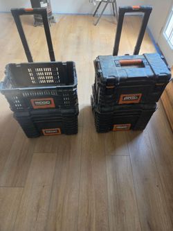 Rigid tool boxes