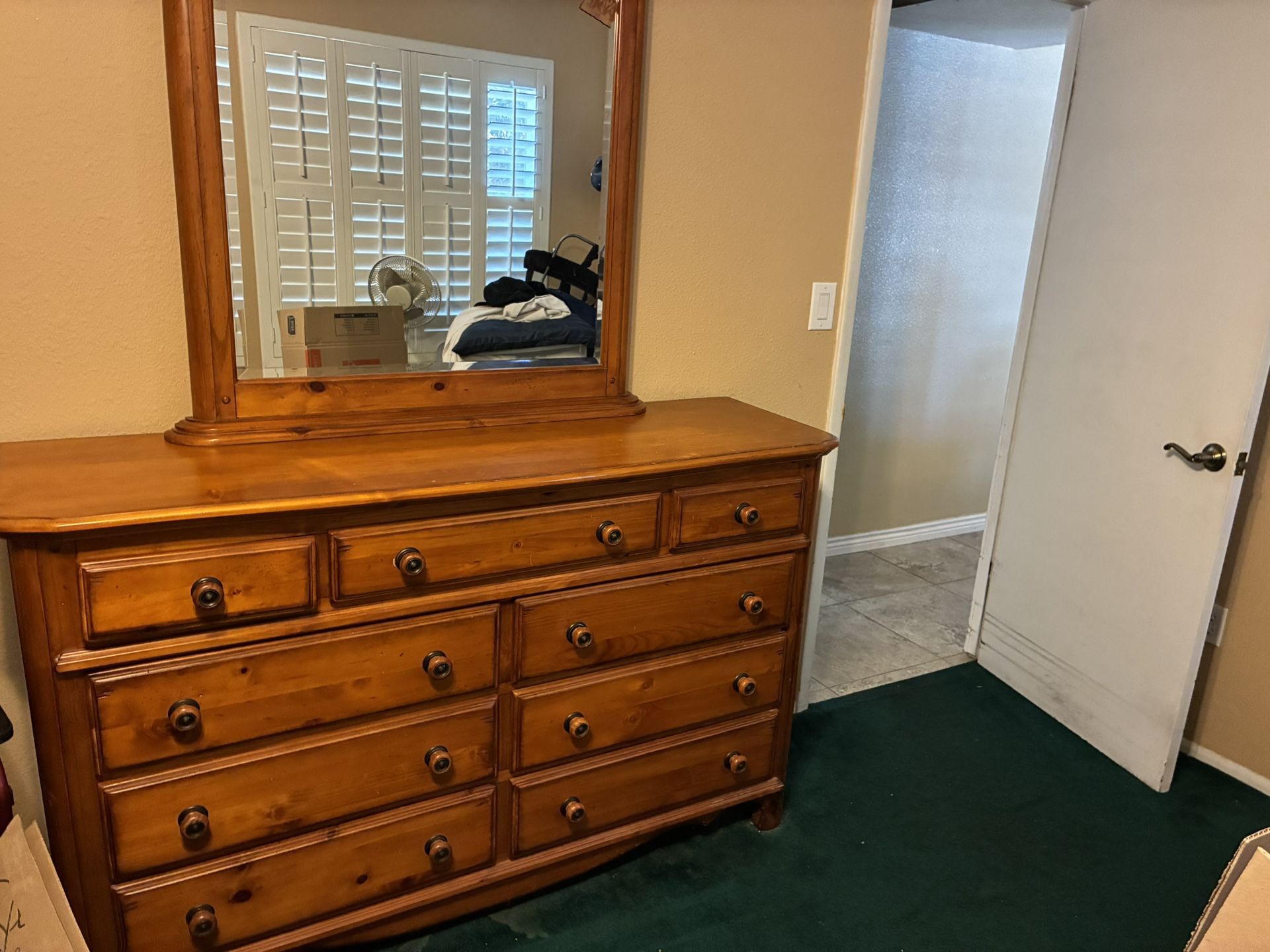 Rustic Wood Bedroom Set