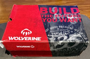 Steel toe work boots