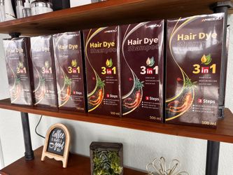 3 In 1 HAIR DYE SHAMPOO $9.00 Going Fast