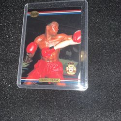 Chris Eubank 1991 Ringlords Card $4