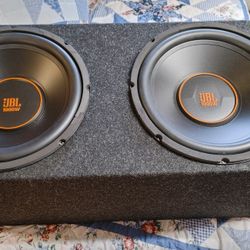 J B L 12 Inch Subwoofers 