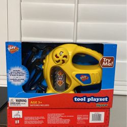 PLAY RIGHT Tool Playset JIGSAW Tools