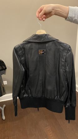 Philip Plein Leather Jacket