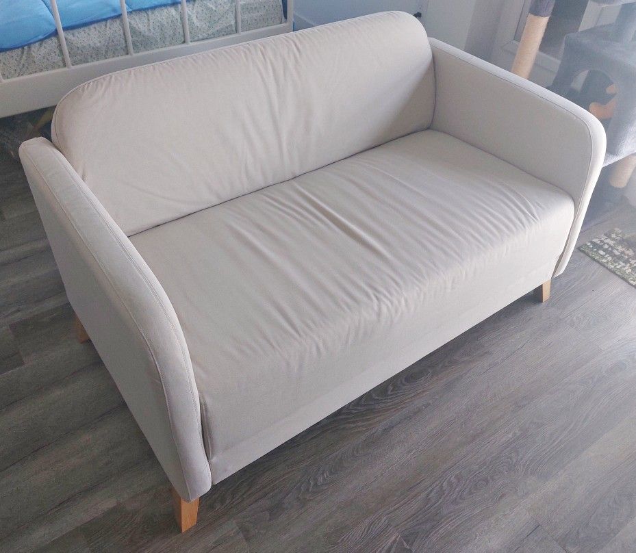 IKEA Beige Loveseat Couch