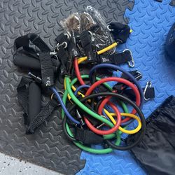 Resistance Bands and Door Hook