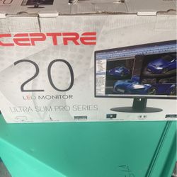 Sceptre 20 Led Monitor Ultra Slim Pro Series