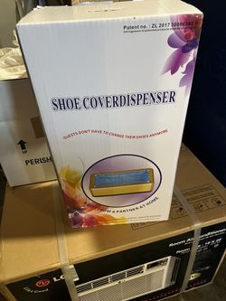 Shoe Cover Dispenser With Refills 