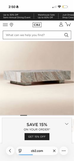 Marble coffee table new and handcrafted