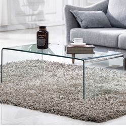 Tempered Glass Coffee Table $125