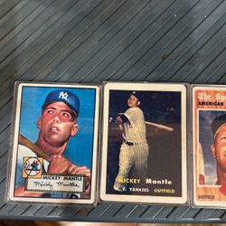 Baseball Cards From The 60 Tees 