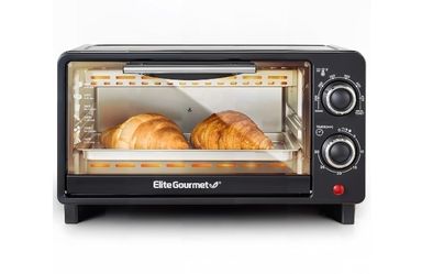 Elite Gourmet 4 Sluce Toaster Oven