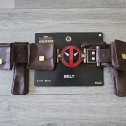 New Deadpool Wolverine Utility Belt For A Halloween Costume Or Cosplay. 