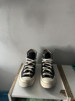 Comme des Garçons Play x Converse Chuck Taylor Hi-Top - Black (Women’s 7.5)