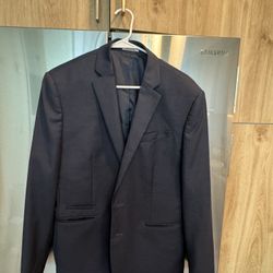 Express Dark Blue Suit Jacket