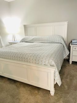 New Ashley XL king bedroom full set